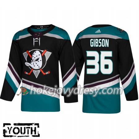 Dětské Hokejový Dres Anaheim Ducks John Gibson 36 Alternate 2018-2019 Adidas Authentic